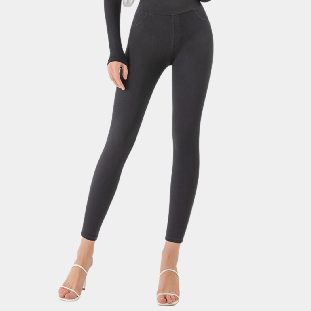 Alyssa - Leggings en denim ajustés pour femmes