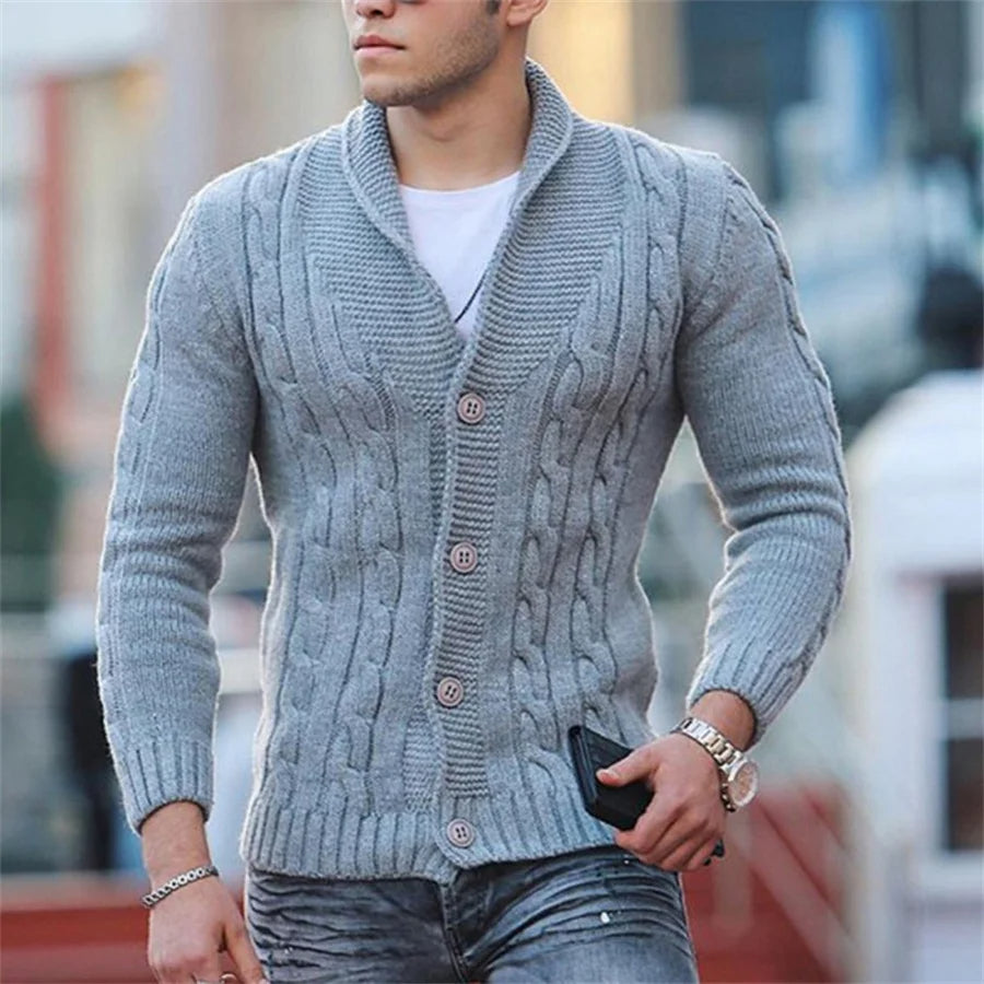 Cardigan en tricot pour homme - Eizer