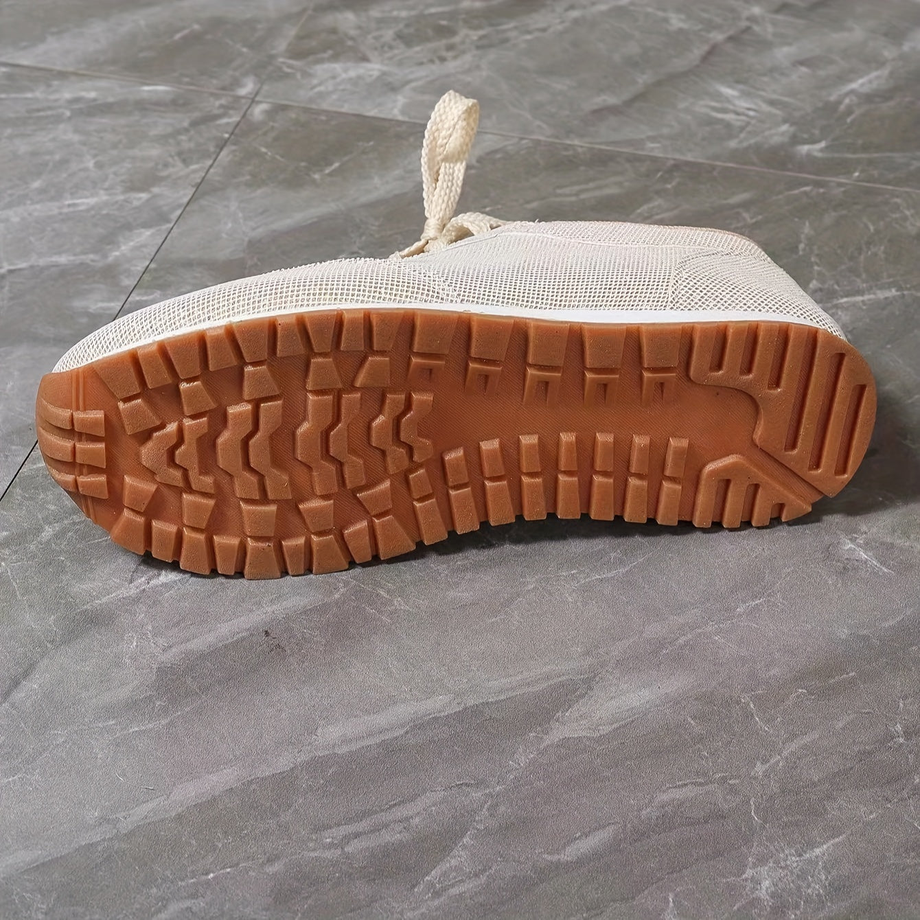 Léa - Baskets Beige Pour Femme