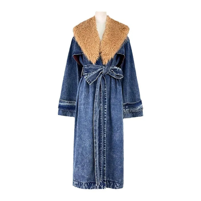 Danella - Trench en Jean Tendance pour Femme