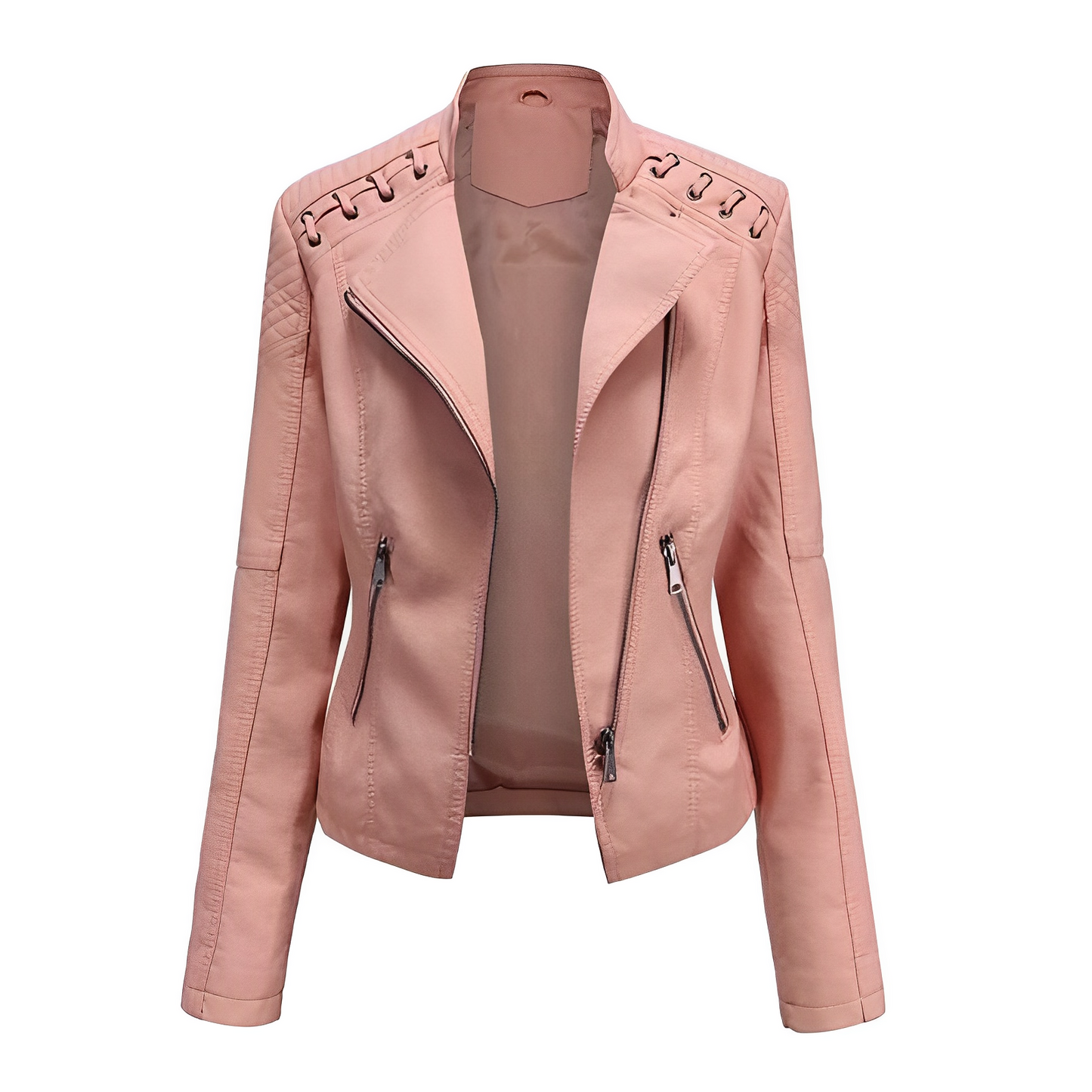 Veste simili cuir - Fosette