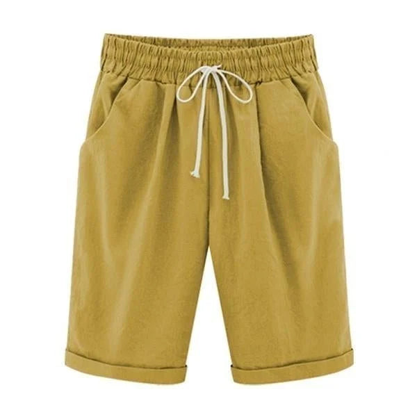 Elisa - Short d'été décontracté et confortable à taille élastique