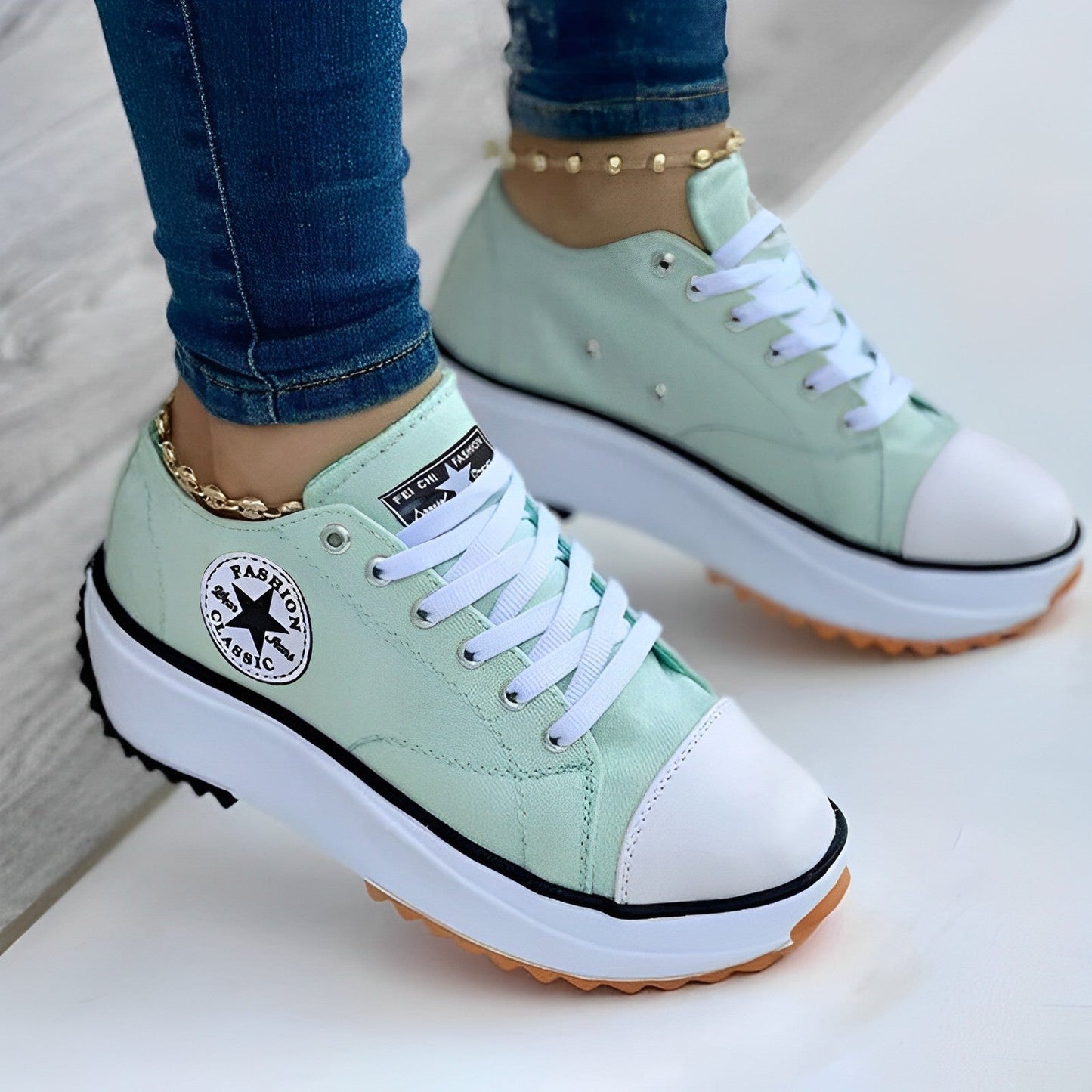 Lucie - Chaussures En Dentelle