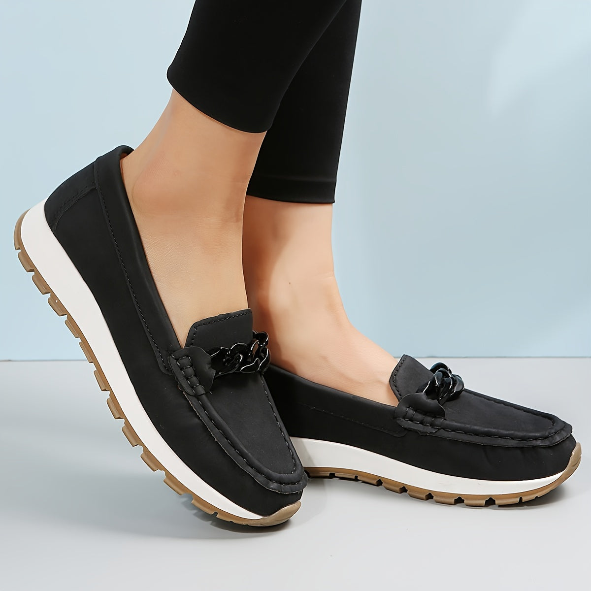 Victoire - Mocassins Décorés De Chaînes