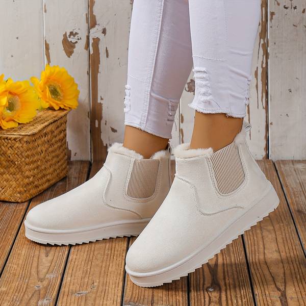 Margaux - Bottes D'Hiver En Laine Polaire