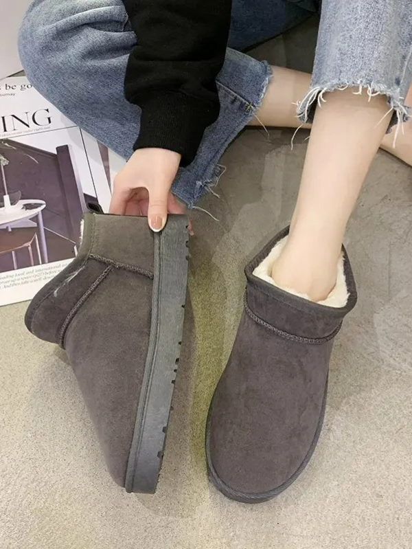 Lucille - Bottes basses d'hiver rembourrées