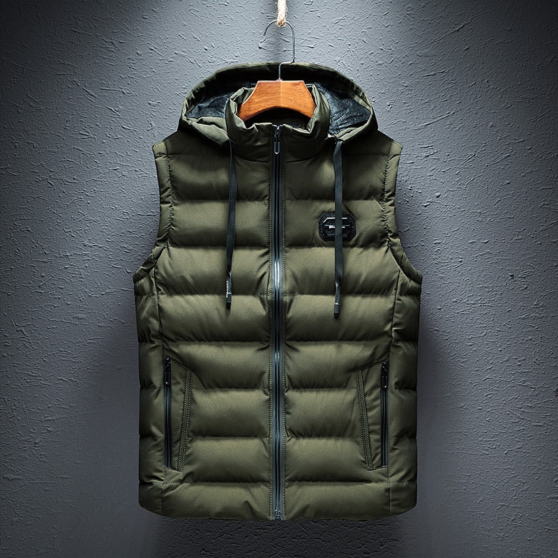 Gilet à poche thermique pour homme