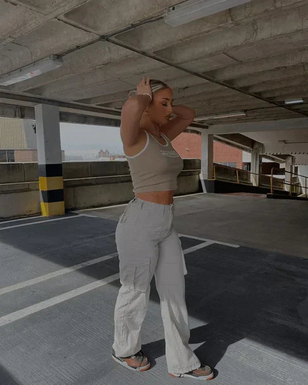 Remi Pantalon cargo réglable