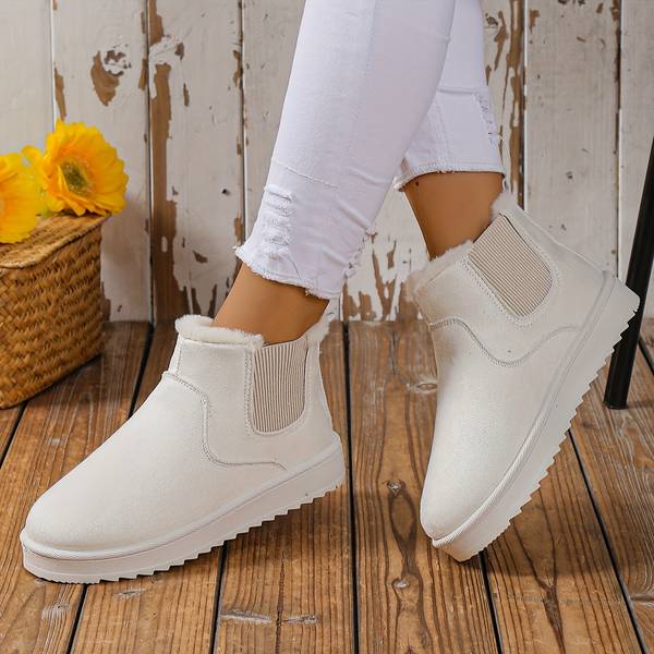 Margaux - Bottes D'Hiver En Laine Polaire