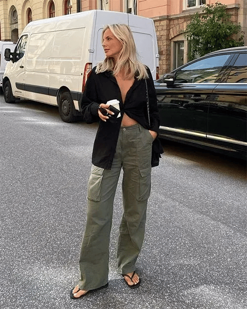 Remi Pantalon cargo réglable