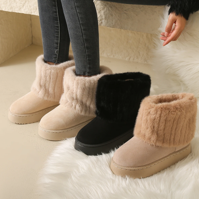 Zoë - Bottes d'hiver antidérapantes et rembourrées avec doublure respirante