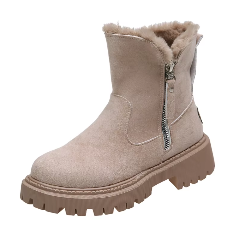 Sophie - Bottes d'hiver légères et rembourrées avec semelle souple