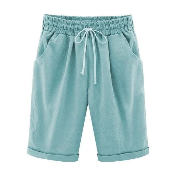 Elisa - Short d'été décontracté et confortable à taille élastique