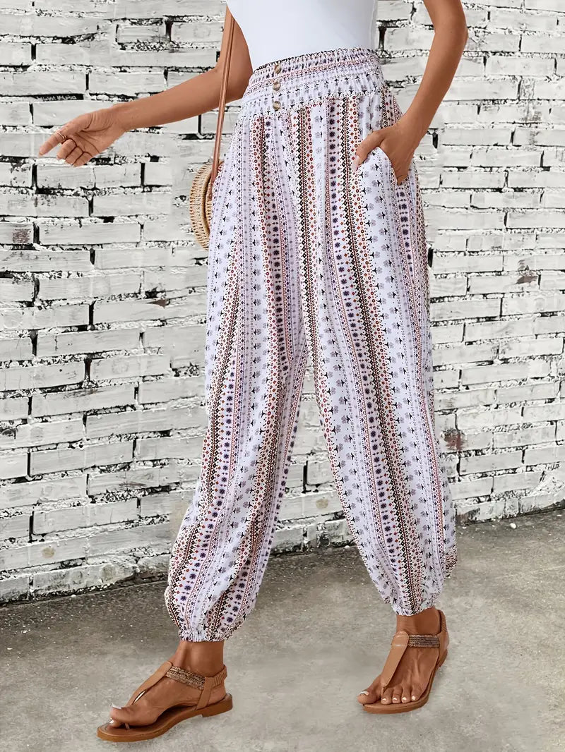 Clara - Pantalon De Style Bohème