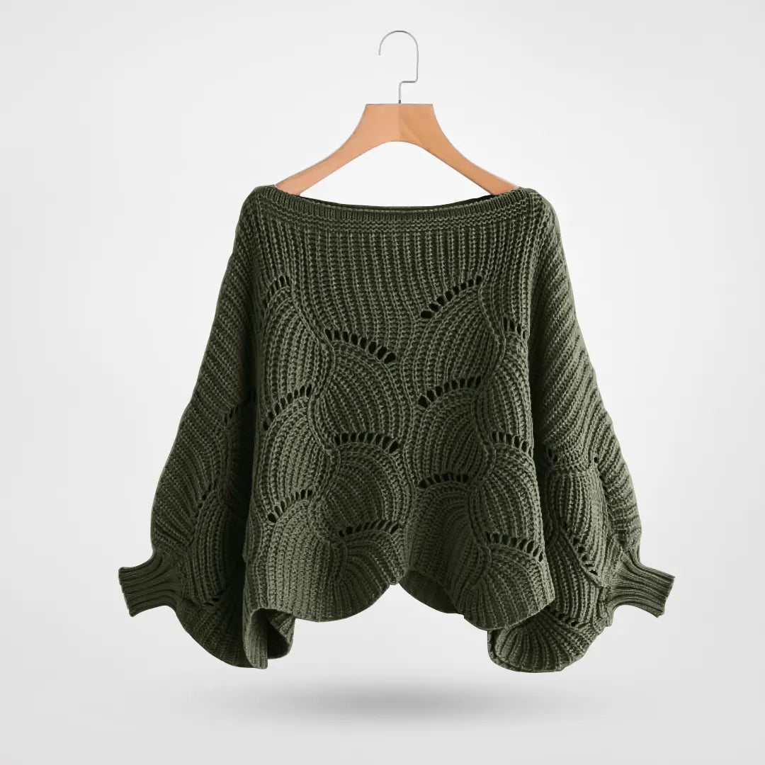 Ainee - Écharpe Épaules Tricotée Confortable pour Femmes