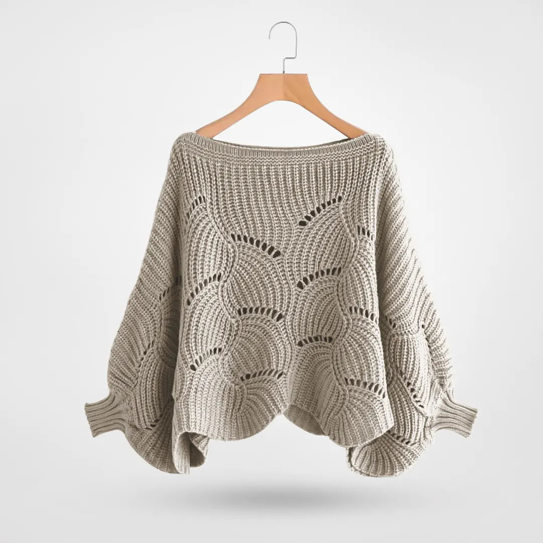 Ainee - Écharpe Épaules Tricotée Confortable pour Femmes