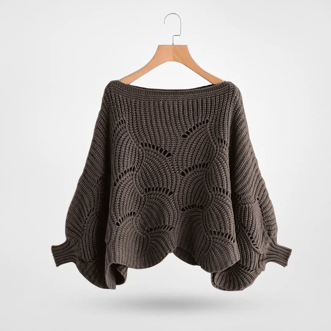 Ainee - Écharpe Épaules Tricotée Confortable pour Femmes