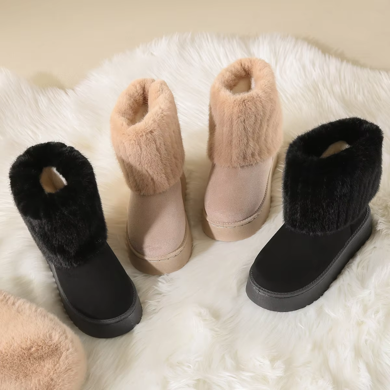 Zoë - Bottes d'hiver antidérapantes et rembourrées avec doublure respirante
