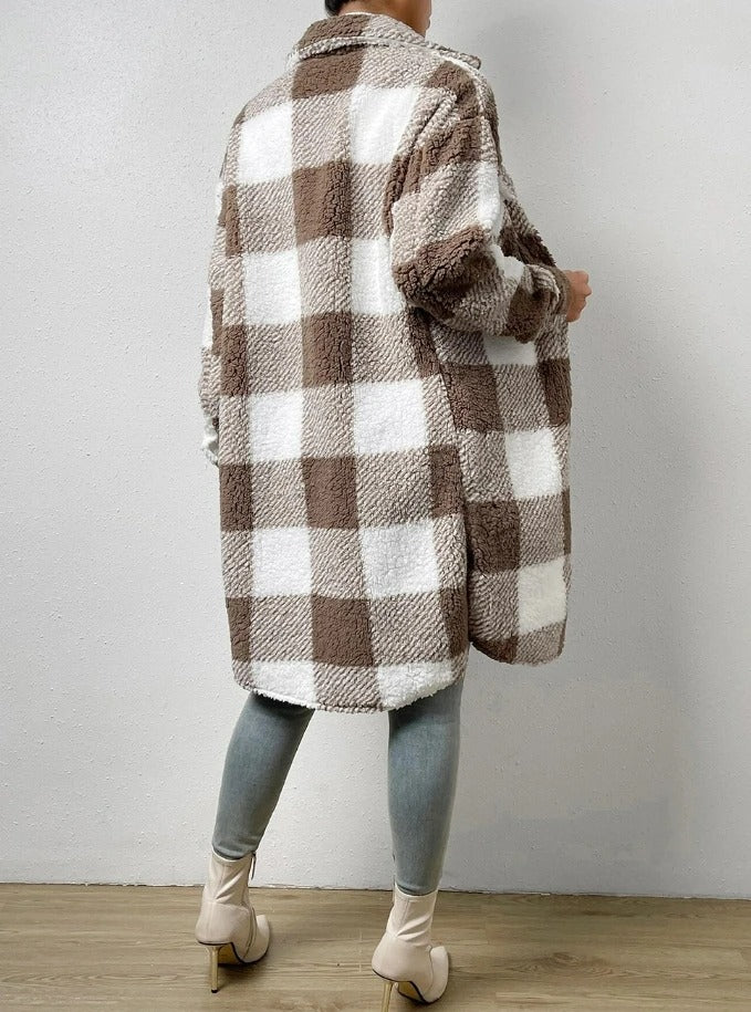 Kailany - Manteau d'hiver en fourrure de nounours