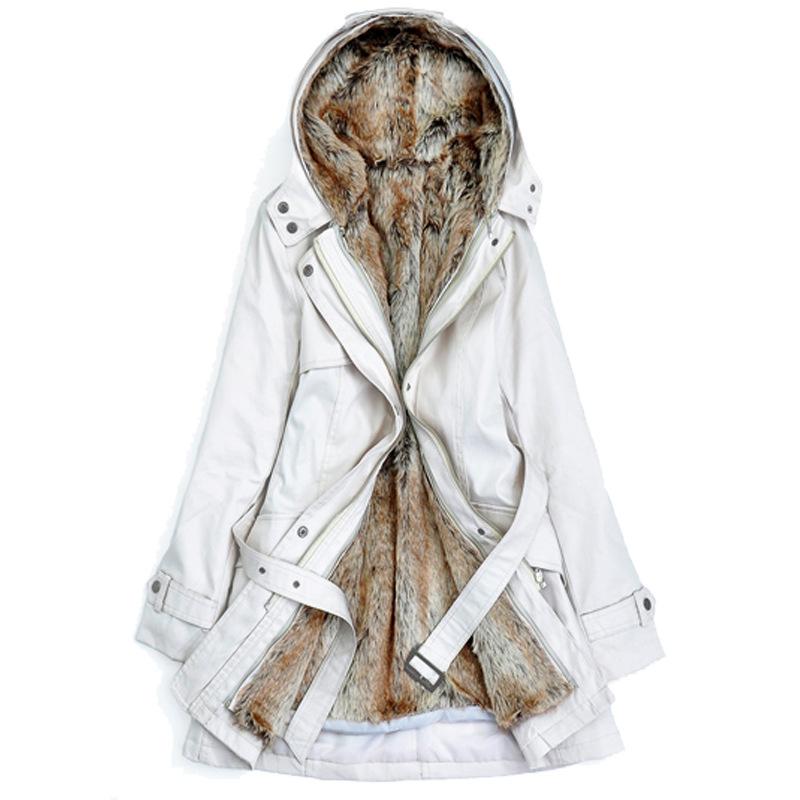 Parka chaude avec ceinture - Tynice