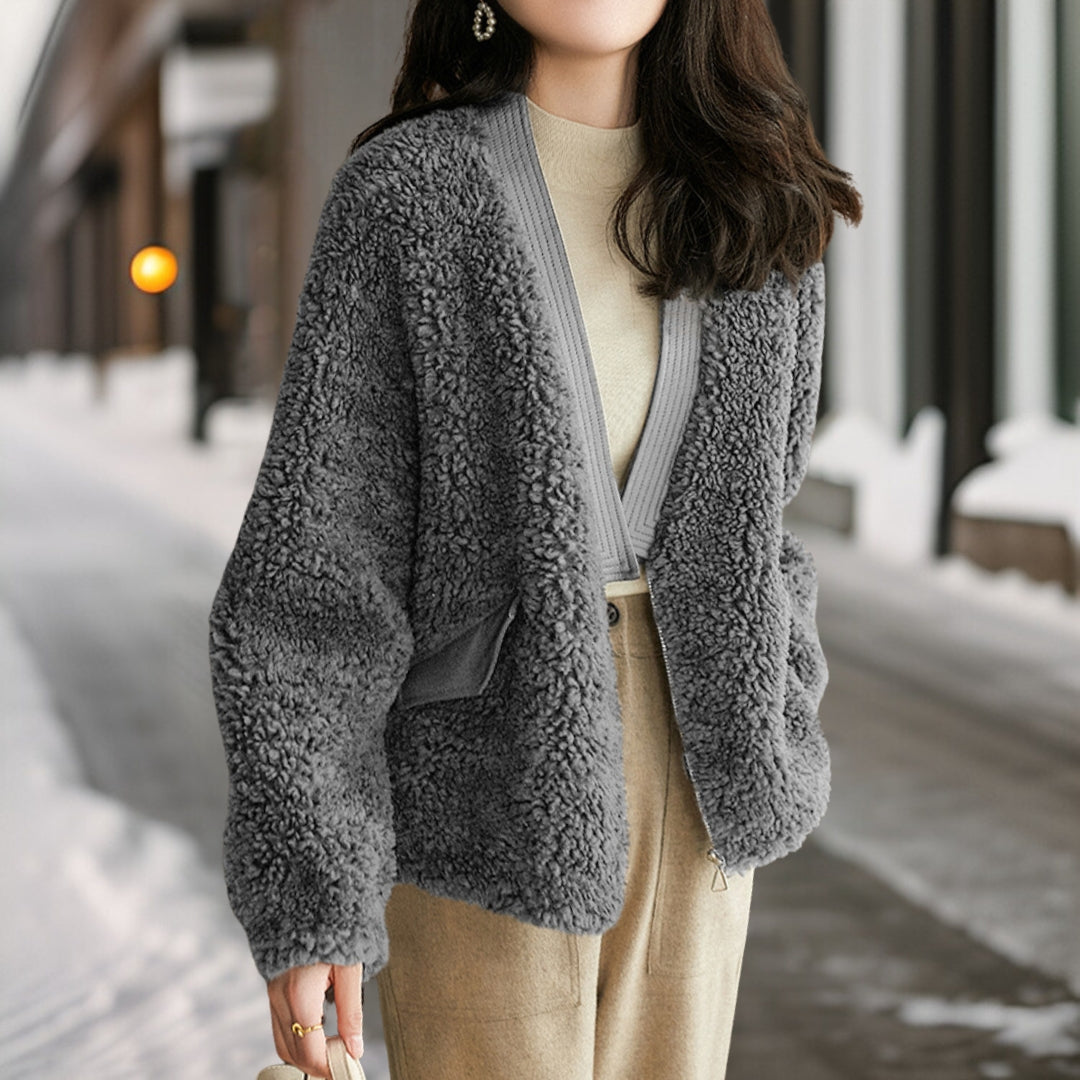 Zoey Klein - Manteau de fourrure douillet