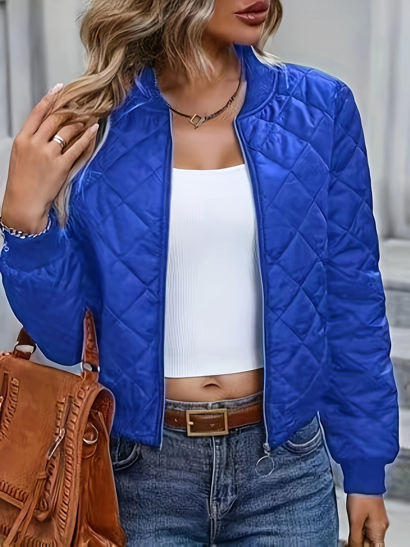 Bomber zippé femme - Zarahlinda