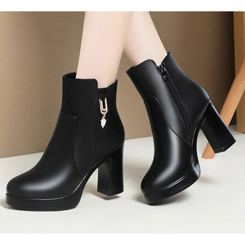 Bottes à talons compensés - Gervaise