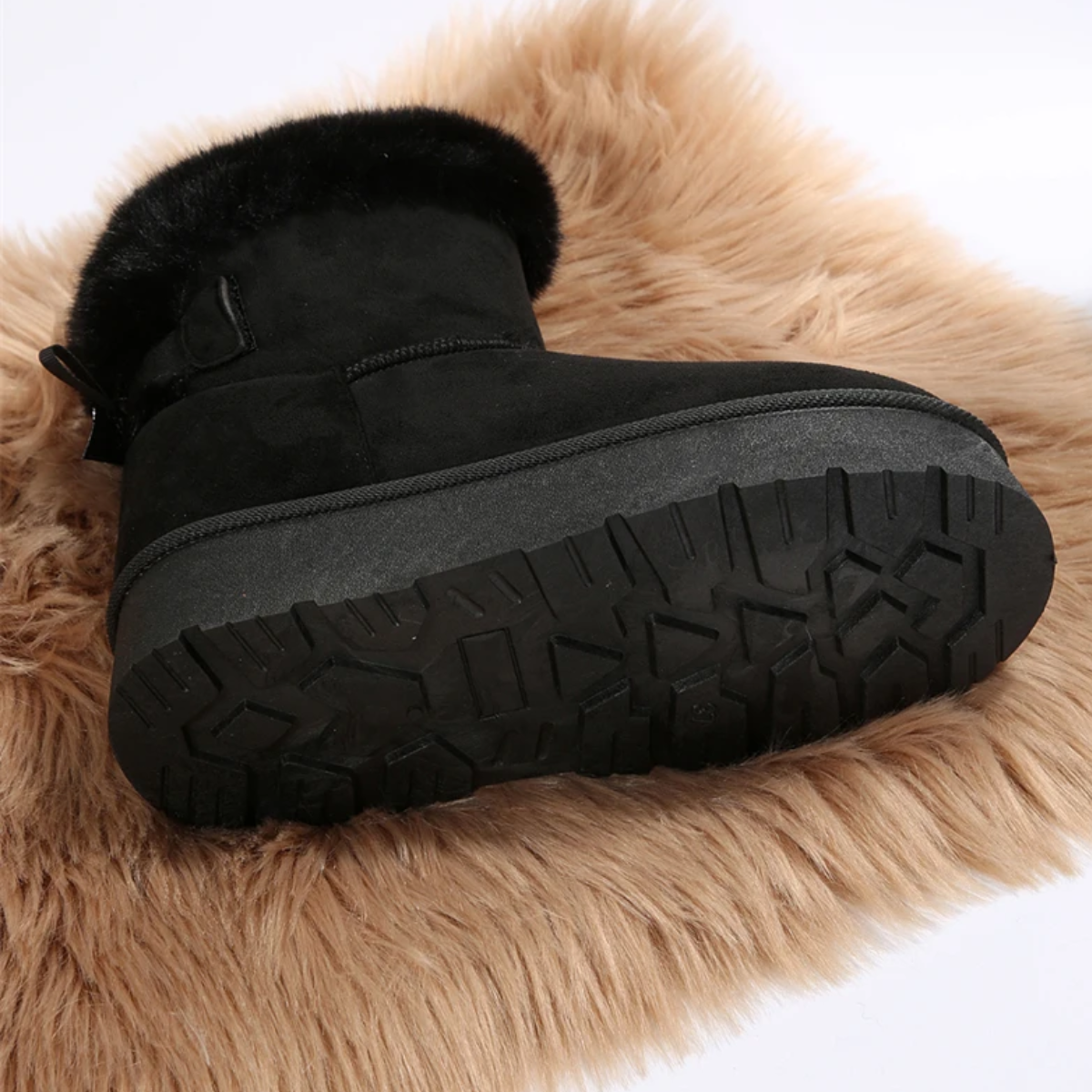 Mélodie - Bottes d'hiver à bout rond, légères et rembourrées