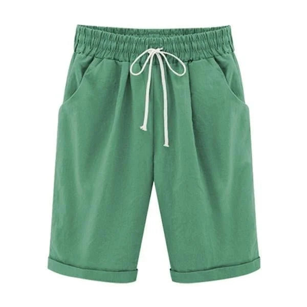 Elisa - Short d'été décontracté et confortable à taille élastique