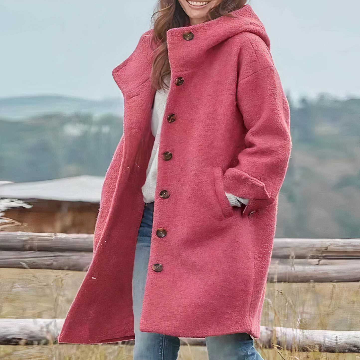 Chantal - Veste En Laine Élégante