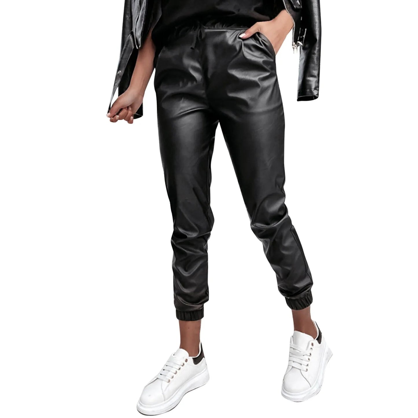 Charlotte - Pantalon En Cuir Synthétique