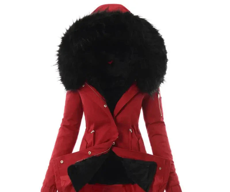Veste à capuche en fourrure - Gillyanne