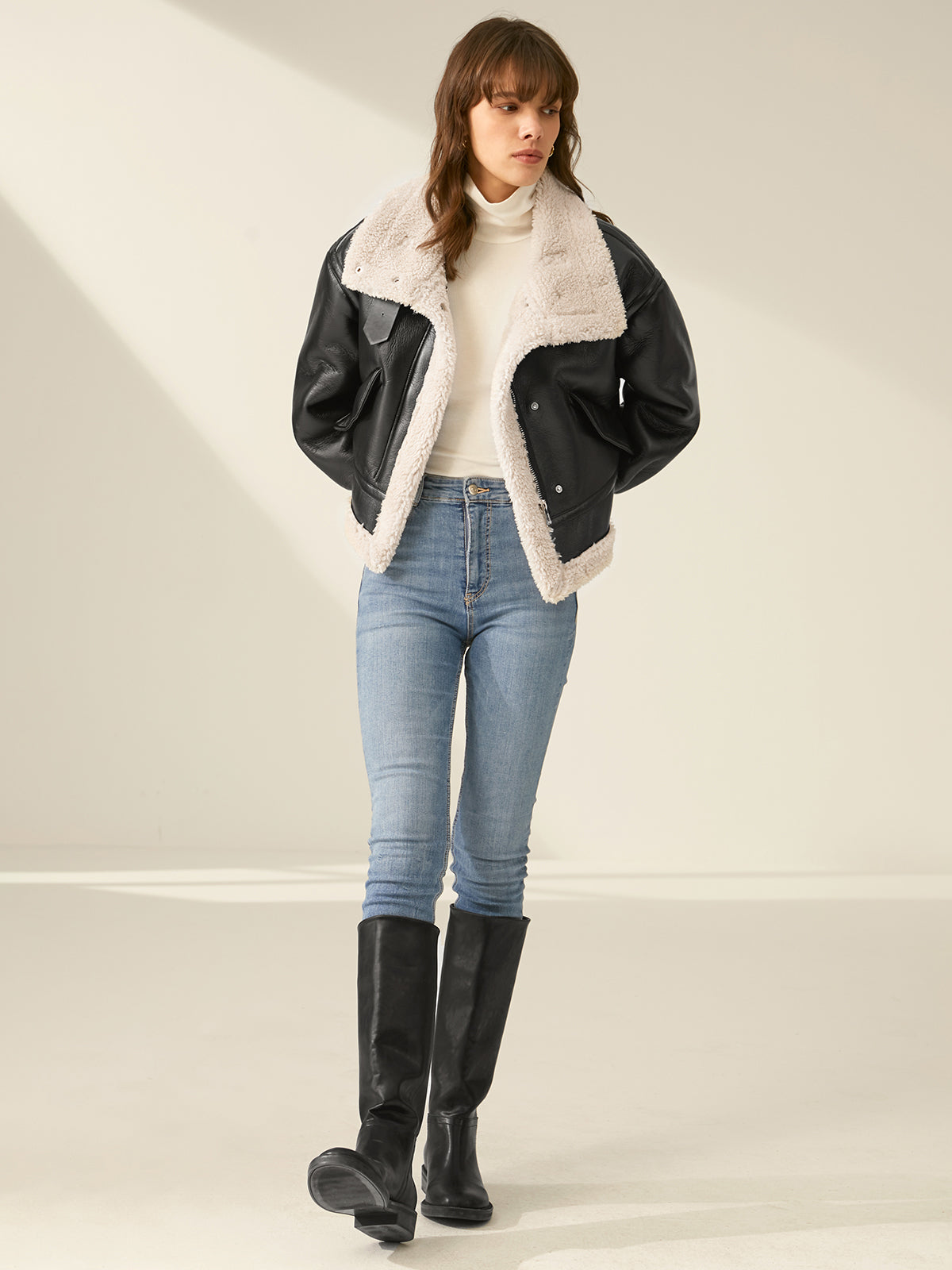 La Vie │ Veste en cuir