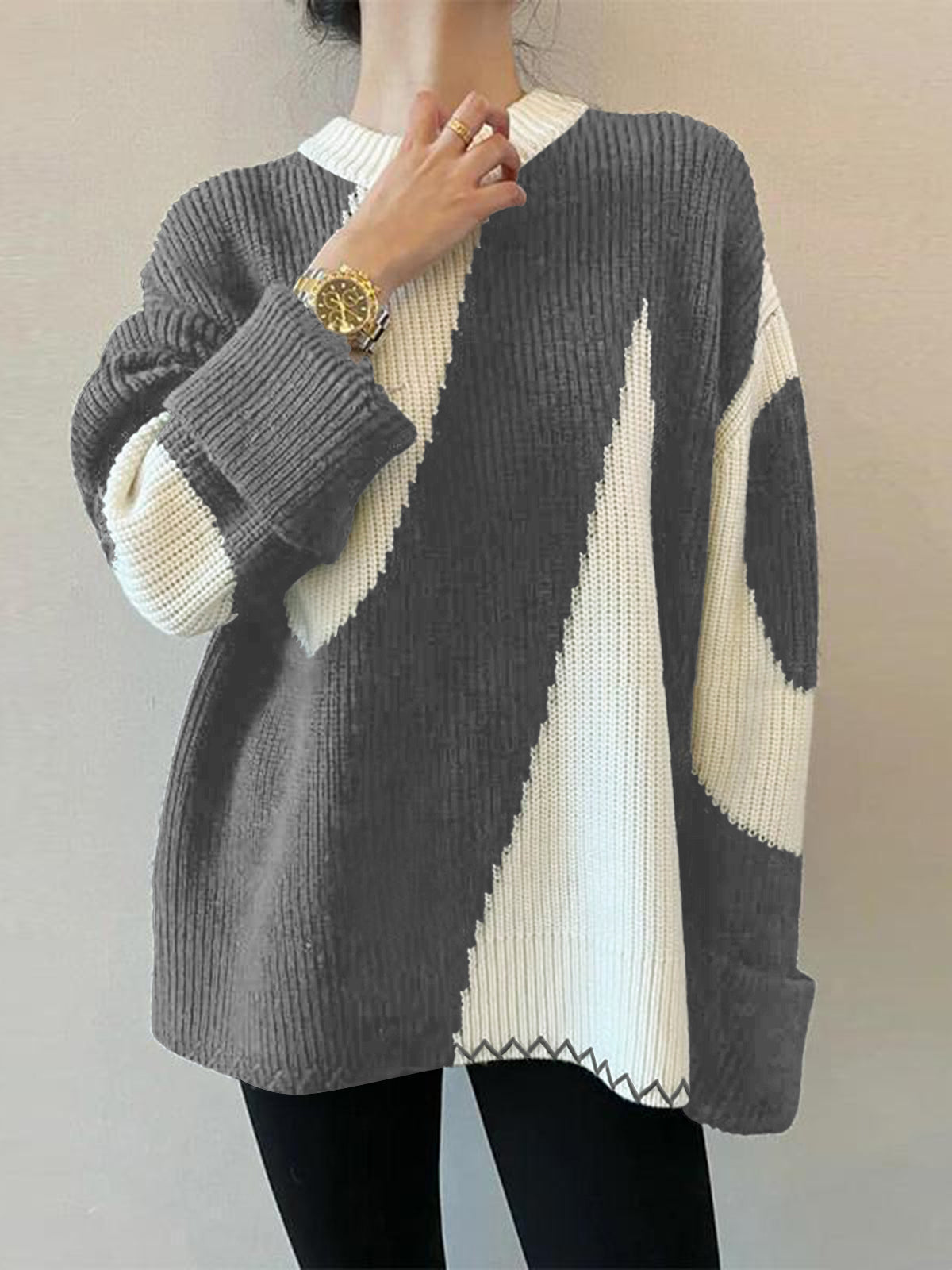 La Vie │ Pull zébré