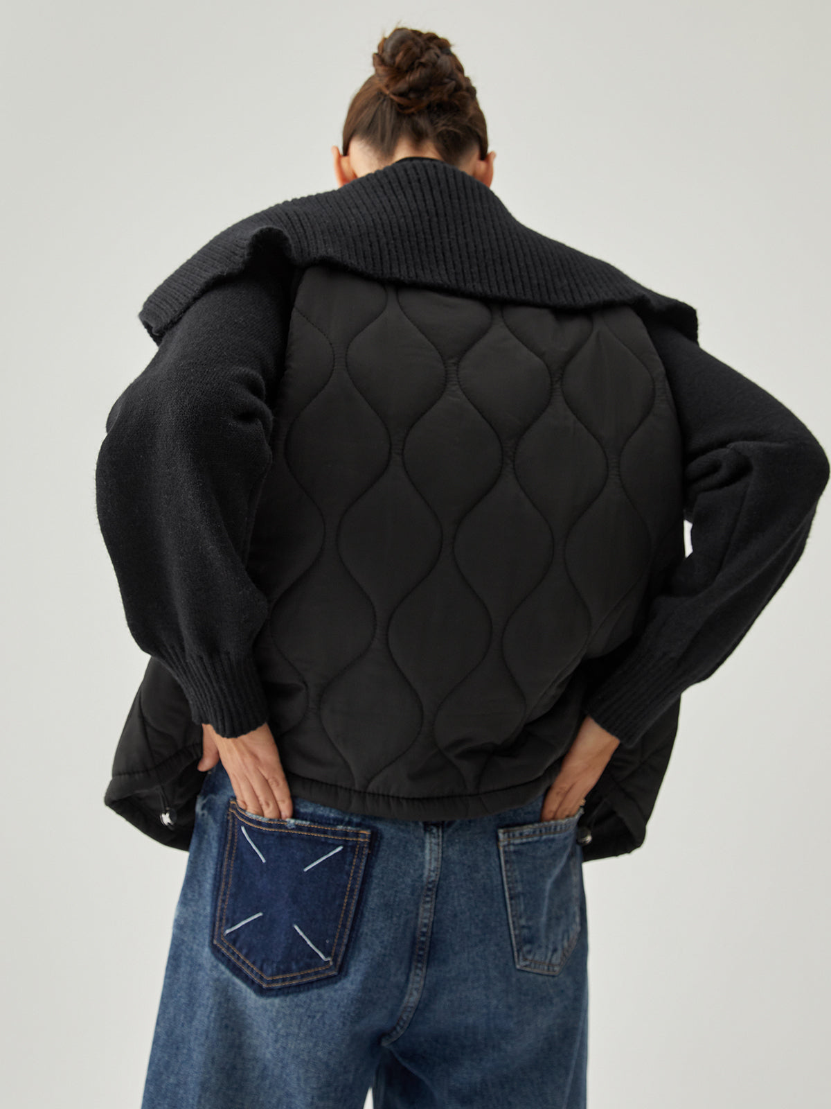 La Vie │ Manteau d'hiver géométrique