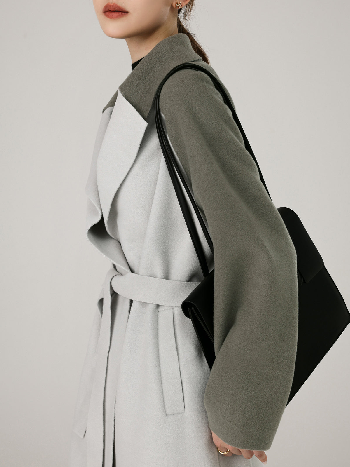 La Vie │ Manteau à pochettes