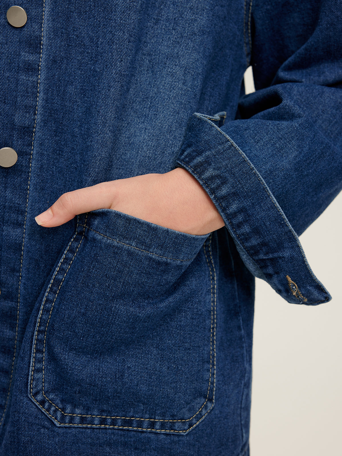 La Vie │ Veste en jean décontractée
