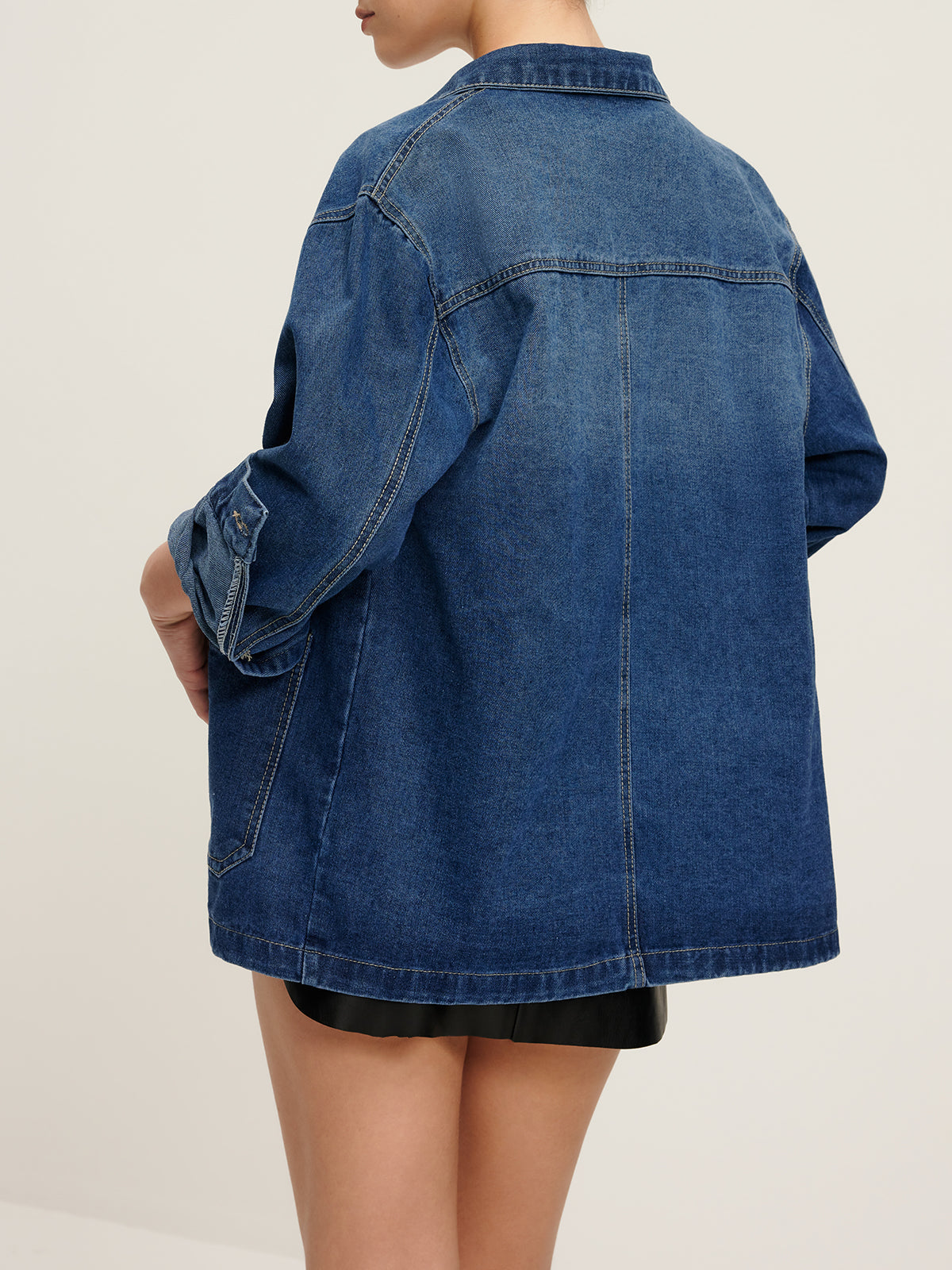 La Vie │ Veste en jean décontractée