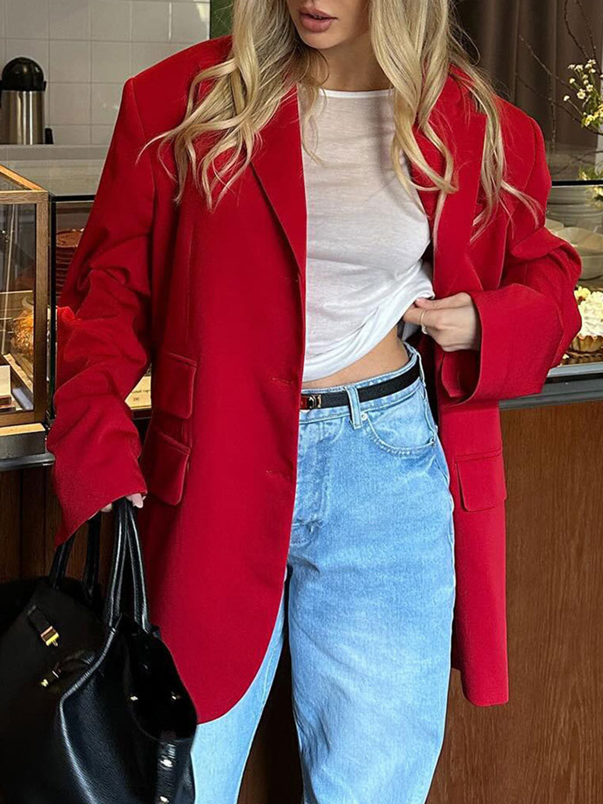 La Vie │ Blazer avec poches à rabat