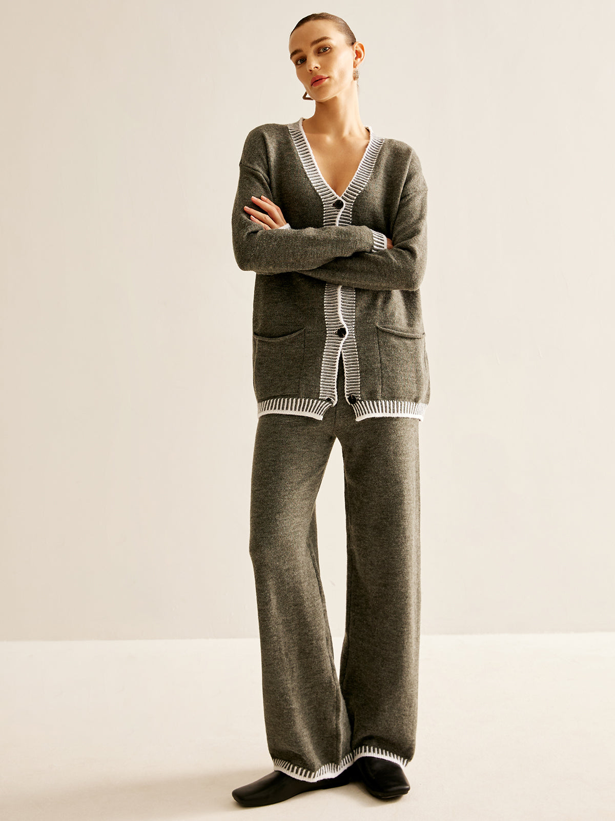 La Vie │ Pull-over doux à bordures