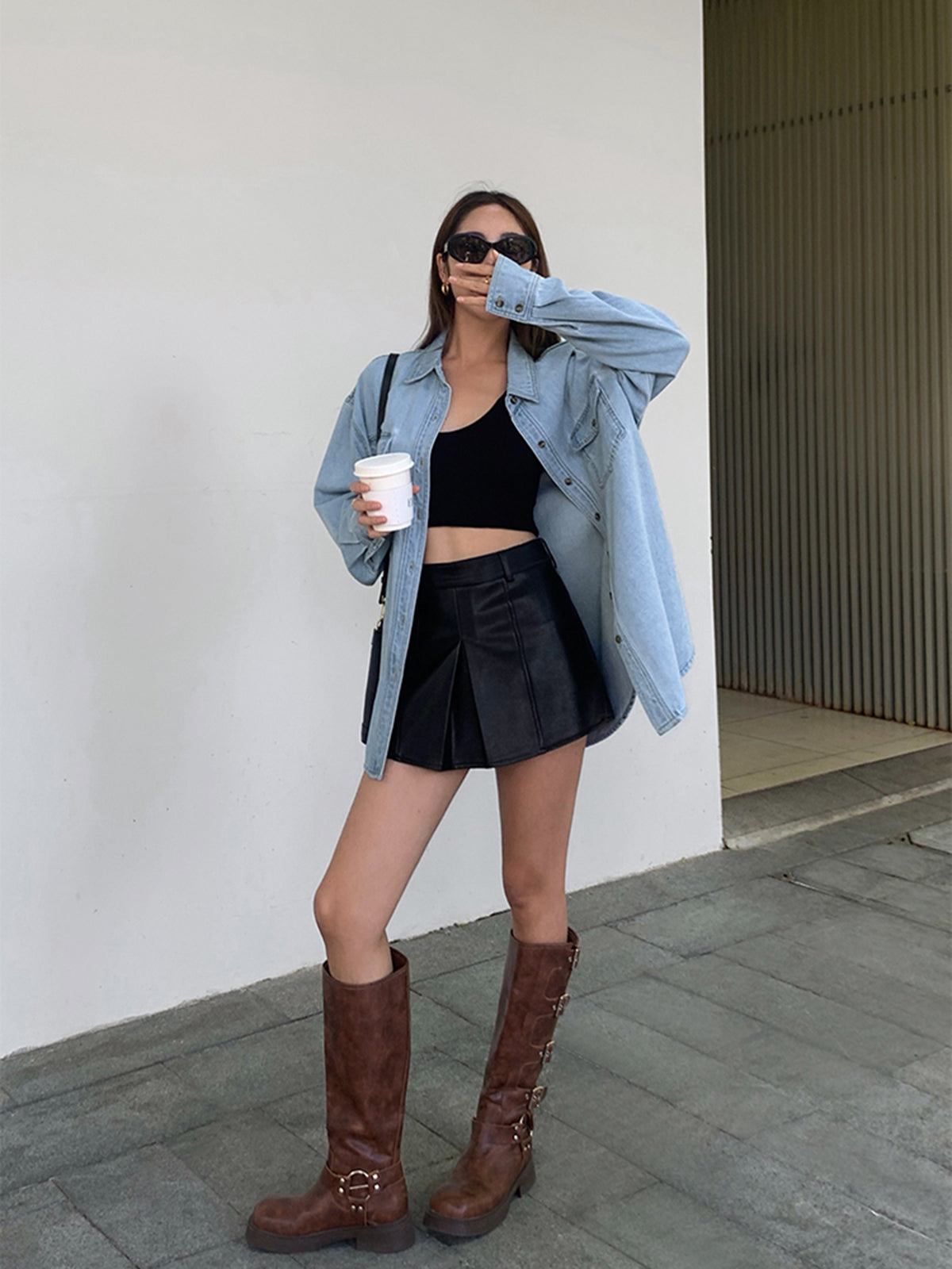La Vie │ Veste en jean à revers