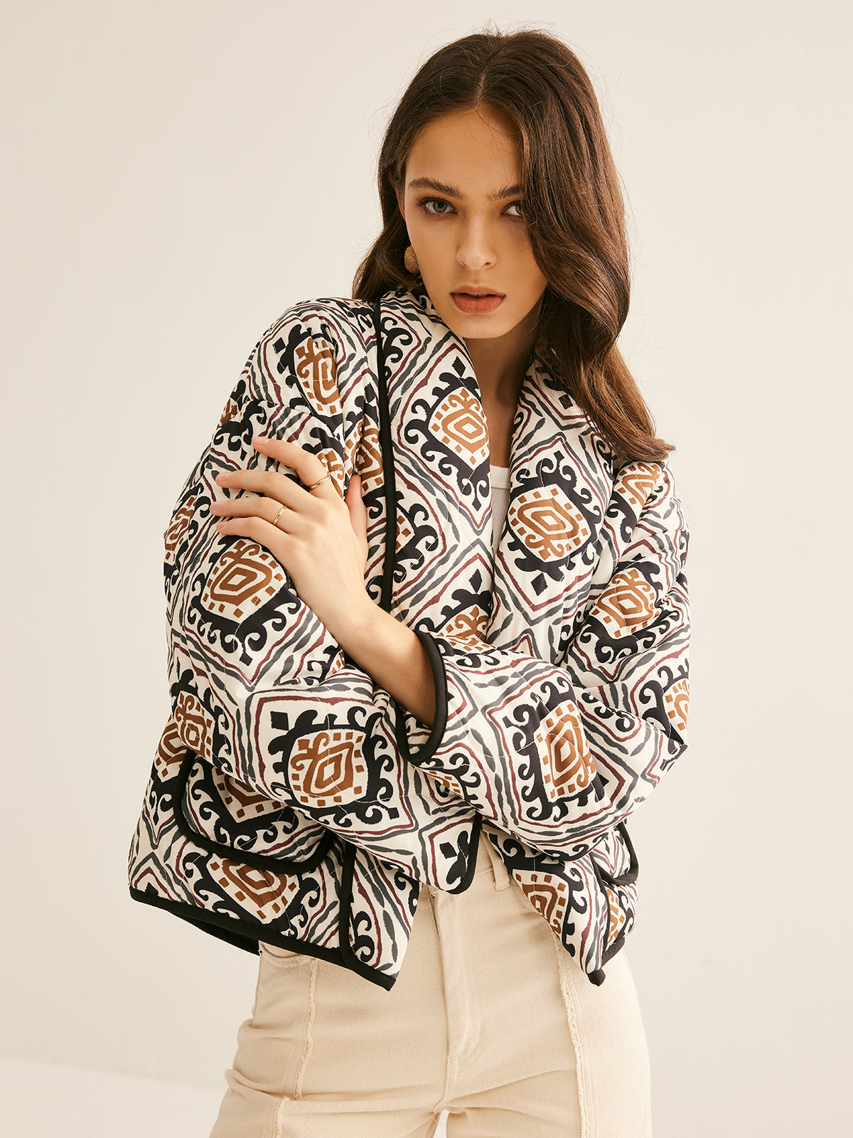 La Vie │ Manteau imprimé Boheme