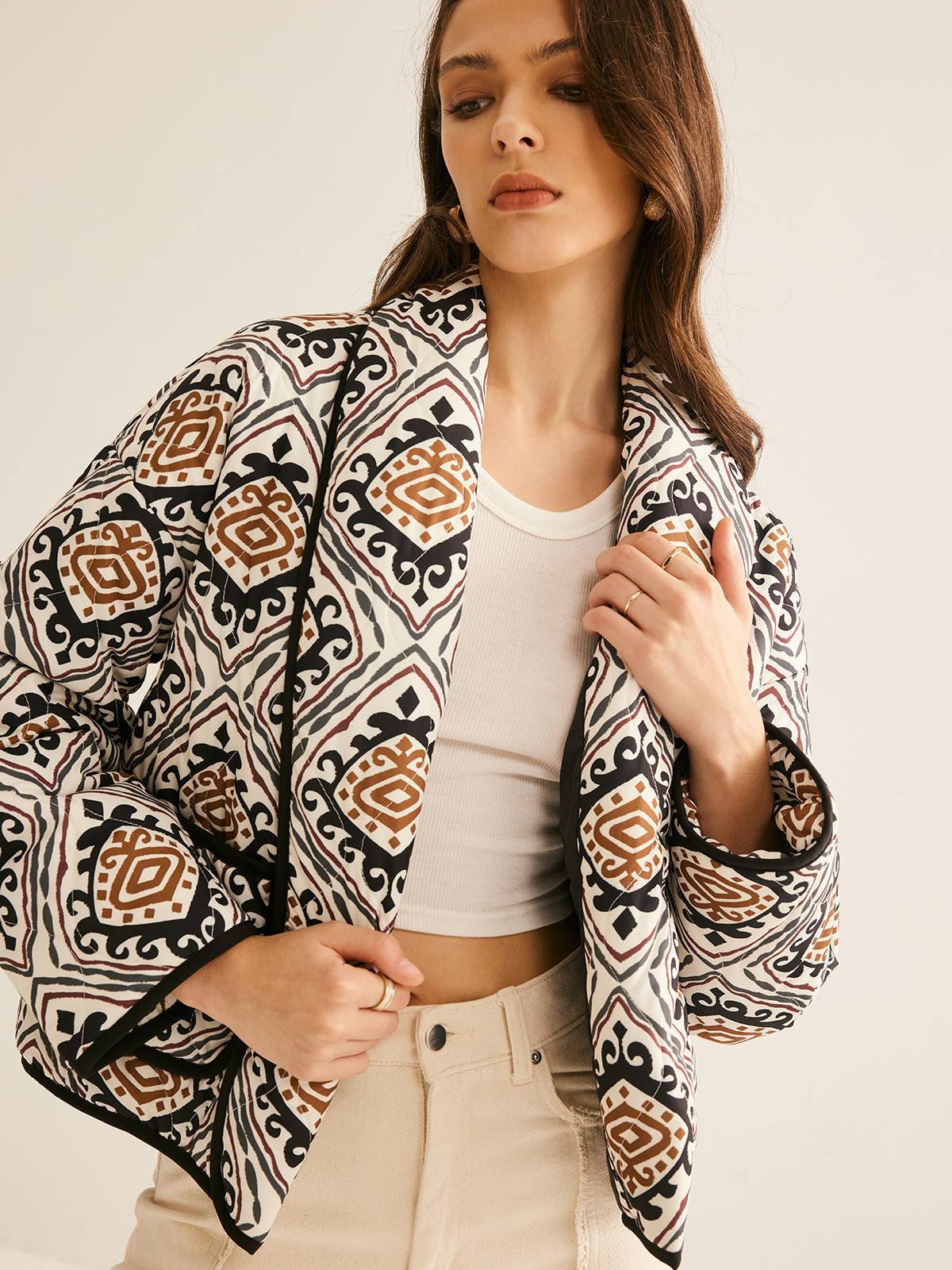 La Vie │ Manteau imprimé Boheme