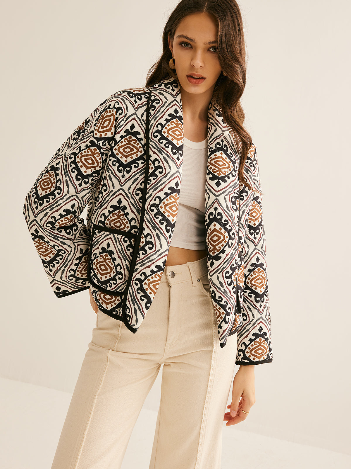 La Vie │ Manteau imprimé Boheme