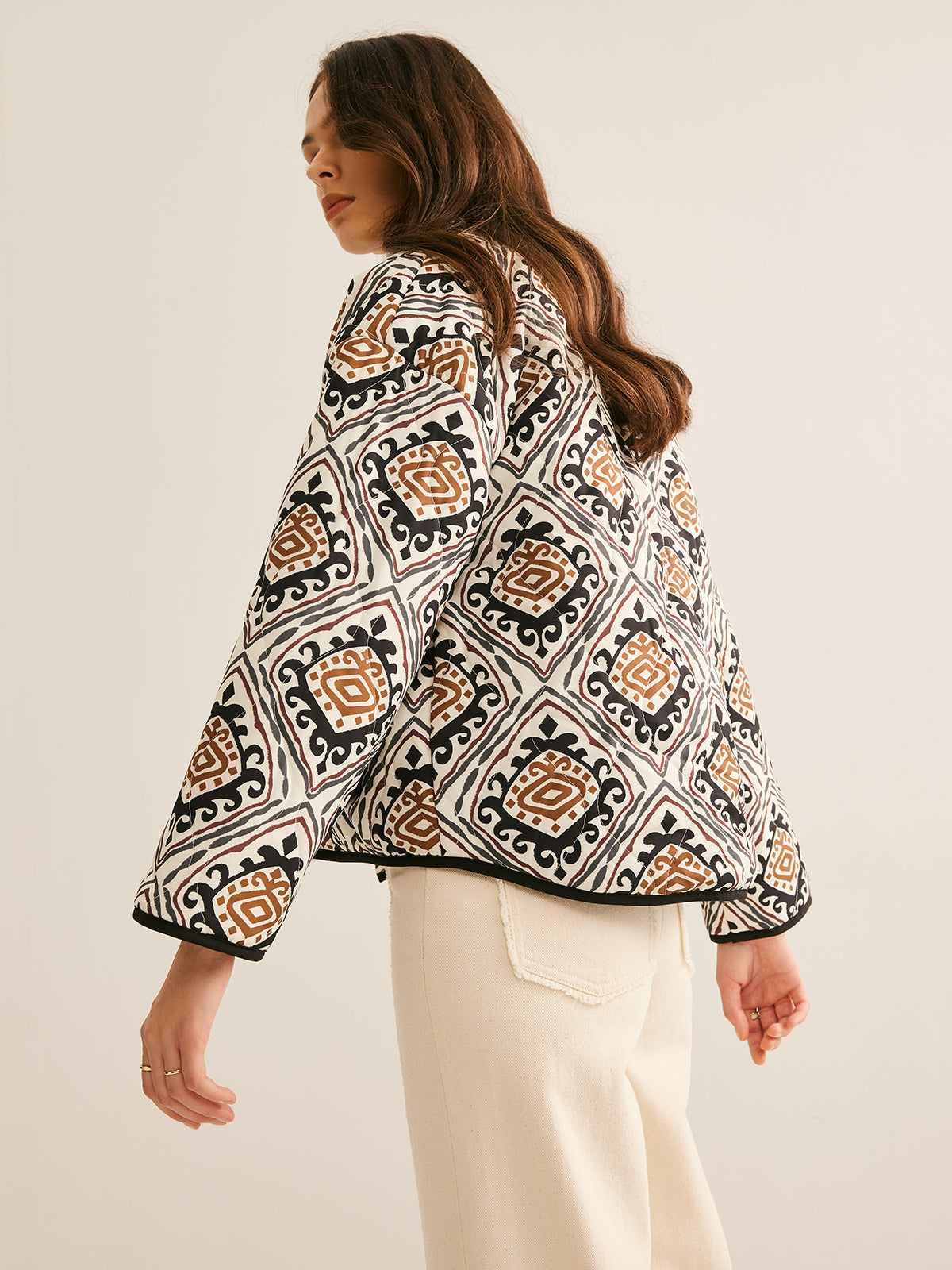 La Vie │ Manteau imprimé Boheme