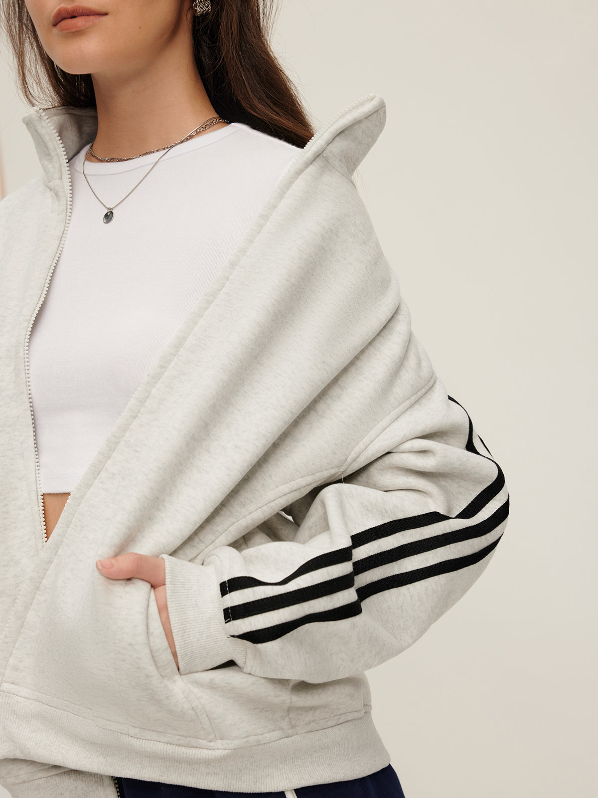 La Vie │ Veste double zippée