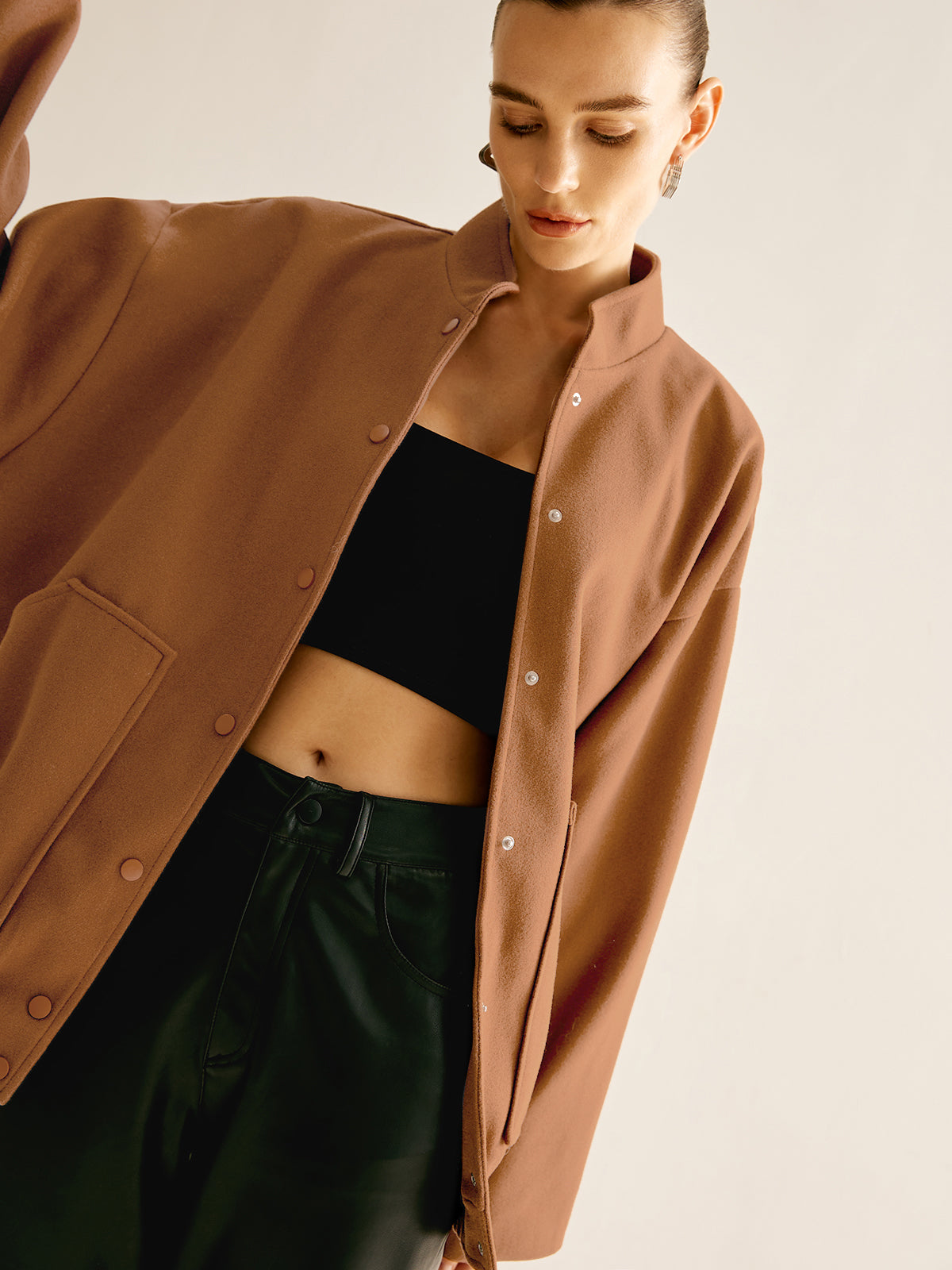 La Vie │ Veste à col montant