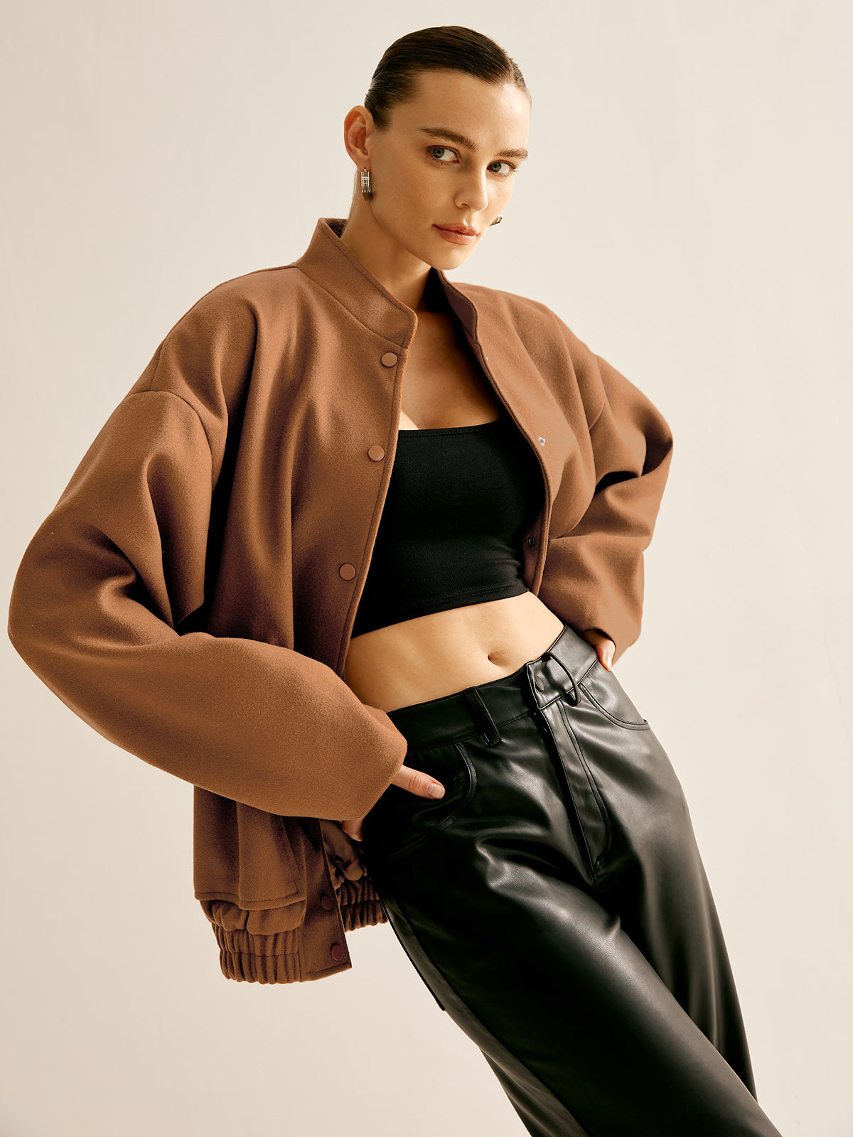 La Vie │ Veste à col montant
