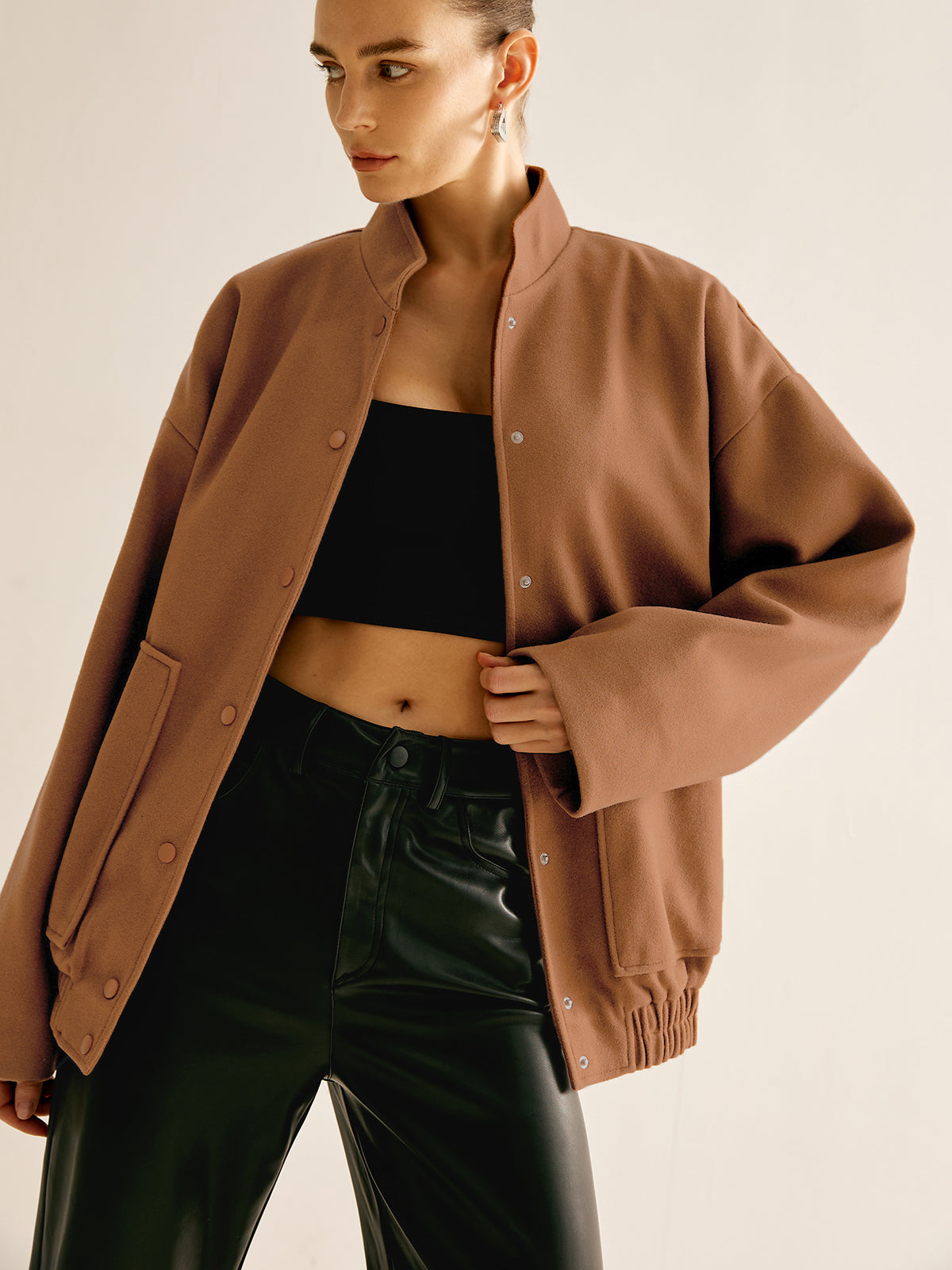 La Vie │ Veste à col montant