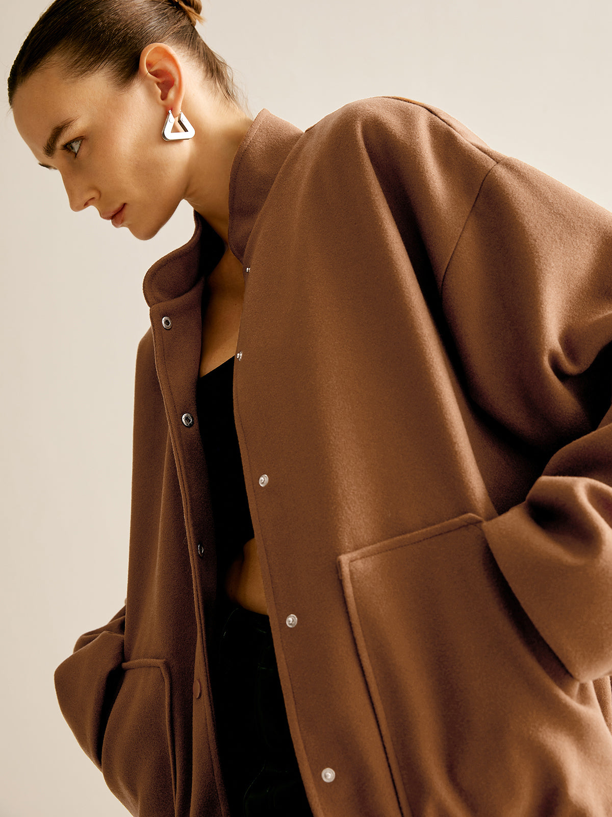 La Vie │ Veste à col montant